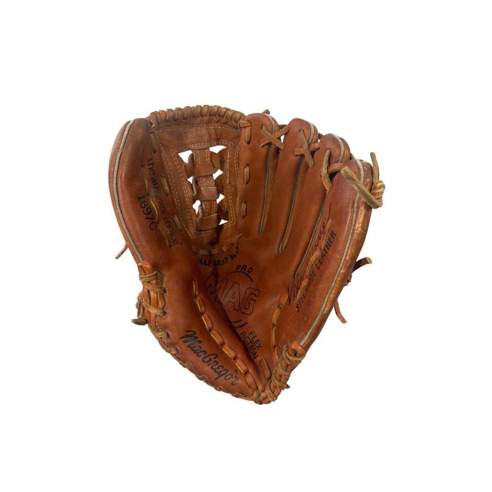 MacGregor Vidaโ Blue Signature Baseball Glove 1897C Steerhide Leather Spiral Web